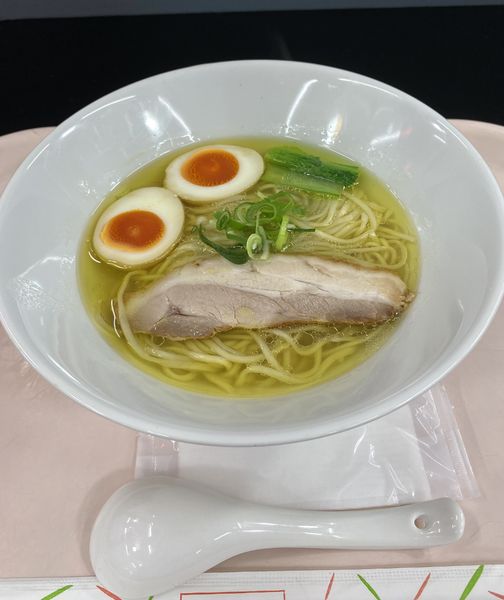 「芳醇鶏そば (塩) 味玉入り ¥1150」@麺や福はら 全国味の逸品会の写真