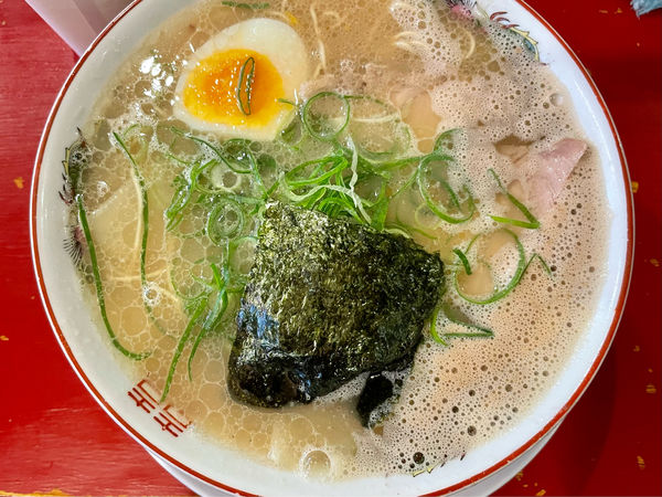 「ラーメン＋トゥル」@中洲屋台 長浜ラーメン 初代 健太の写真