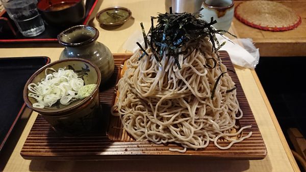 「ざるそば－富士山盛－」@そば処 味奈登庵 本店の写真