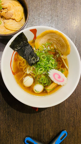 「醤油らーめん」@三河開化亭 豊橋カルミア店の写真