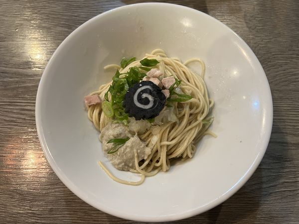 「カニ味噌バターの和え玉」@ニボシラァメン コハクの写真