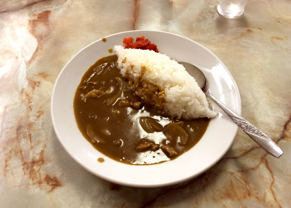 「カレーライス(630円)」@中華料理 栄屋の写真
