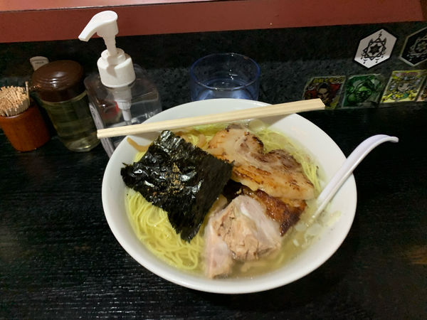 「塩そば大盛り」@塩そば 桑ばらの写真