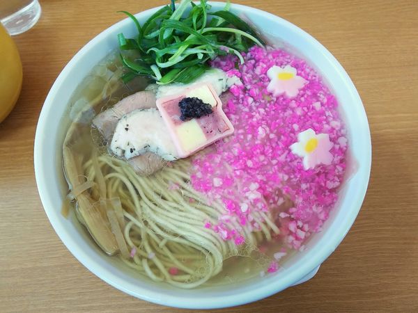 「【限定】桜shinaソバ＋チャーマヨ丼　850＋300円」@味匠やずやの写真