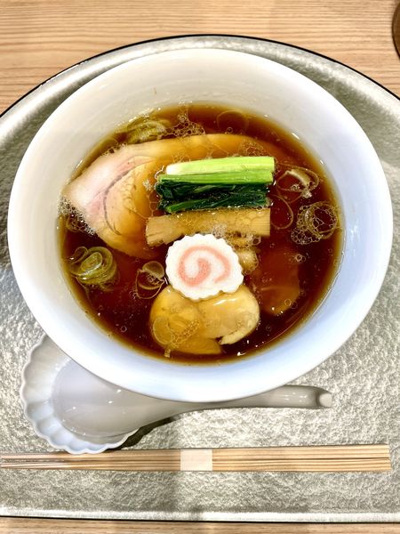 「黒出汁 ￥1100」@中華そば 深緑の写真