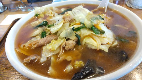 「一発ラーメン極太油超少なめ」@はしご屋 本店の写真