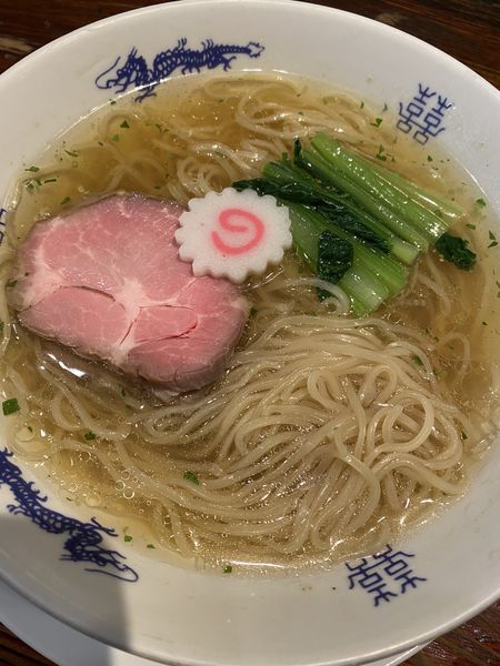 「山椒そば肉2海老2+味付き替え玉」@中華蕎麦にし乃の写真