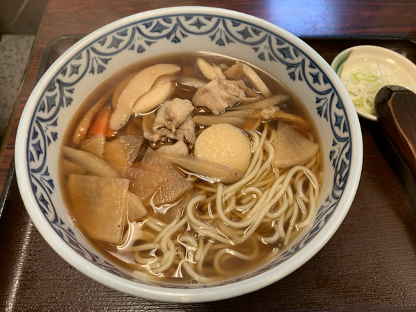 「けんちんそば(780円)」@きそば 越路家の写真