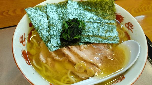 「ちゃーしゅーめん　中盛　脂多め」@麺家 いわいの写真