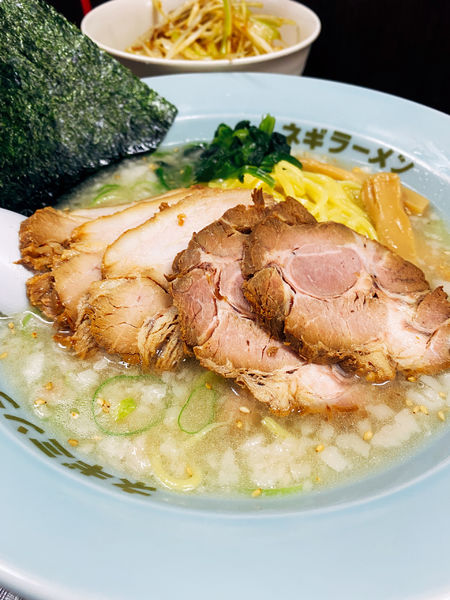 「ネギ丼チャーシューメン」@ラーメンショップ椿 ひたちなか店の写真