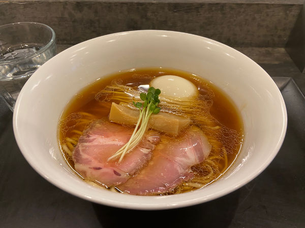 「味玉鶏そば」@らぁ麺 やまぐちの写真