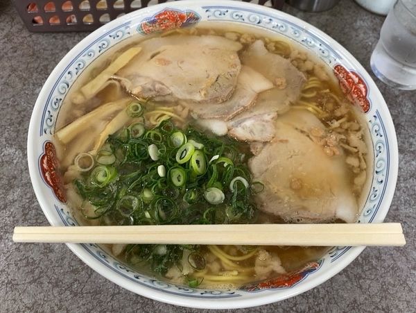 「中華そば特盛脂マシマシ」@つたふじ 福山支店の写真