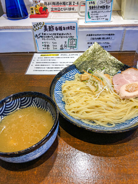 「つけ麺（塩）」@麺場 飛猿の写真