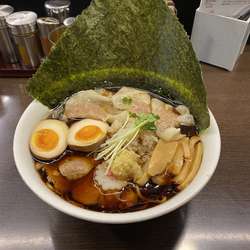 特製ワンタン肉そば(醤油)