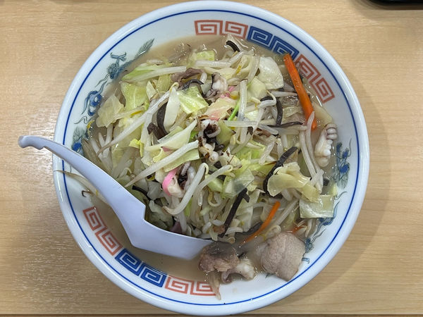 「長崎ちゃんぽん+ちゃんぽんの野菜追加」@長崎亭 薬院店の写真