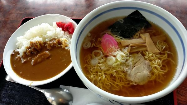 「ラーメン　カレー」@JRハウス十和田の写真