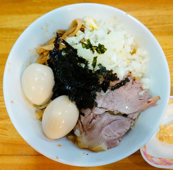 「あぶらそば＋味玉」@中華そば136の写真