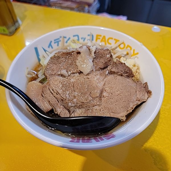 「【刹那い肉ノ日限定】刹那いJIROラーメン」@ハイデン.コッコFACTORY 刹那の写真