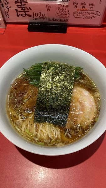 「中華そば　1030円」@カドヤ食堂 本店の写真