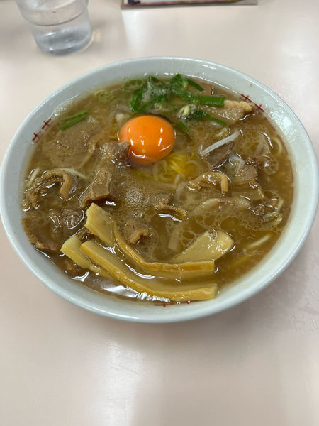「中肉 750円、生玉子 50円」@中華そば いのたに 本店の写真