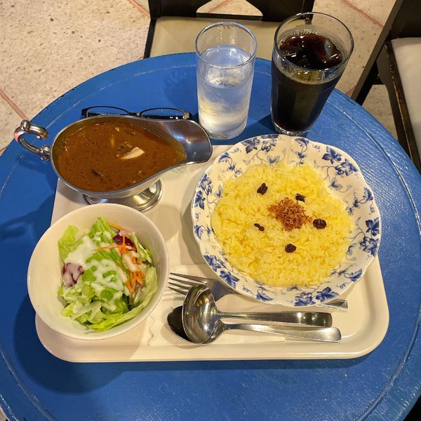 「ビーフカレー（辛口）」@ギャラリー珈琲店 古瀬戸の写真