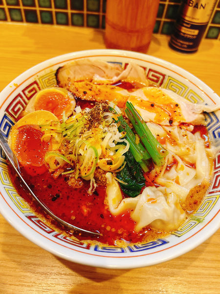 「特製担々麺」@ほっこり中華そば もつけの写真