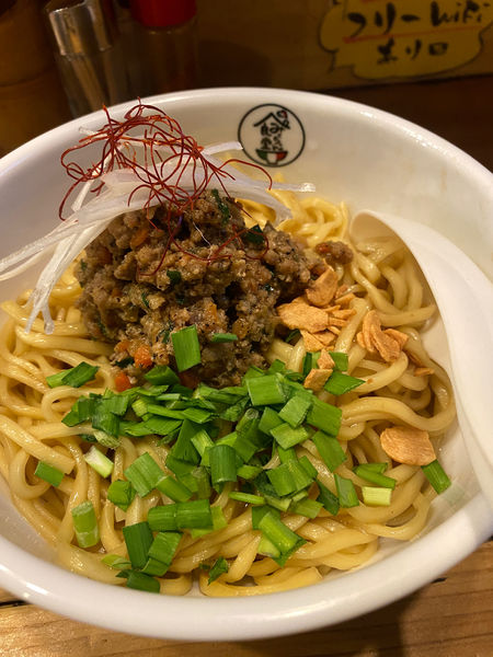 「ガーリックミート」@イタリアンまぜそばのお店 みくちゃん食堂の写真