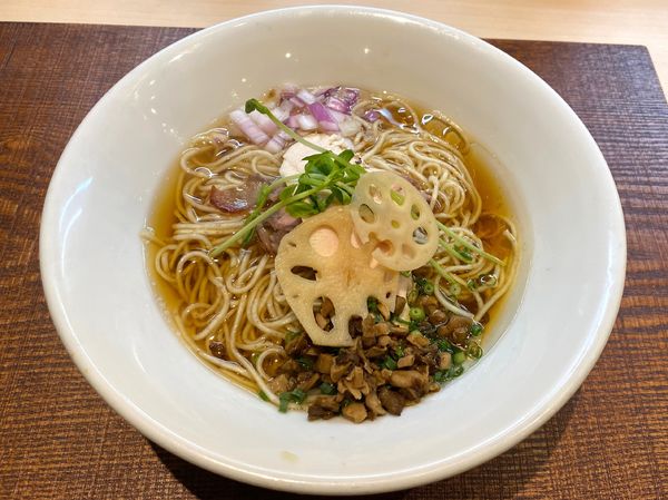 「松茸と水 830円」@論露に不二の写真