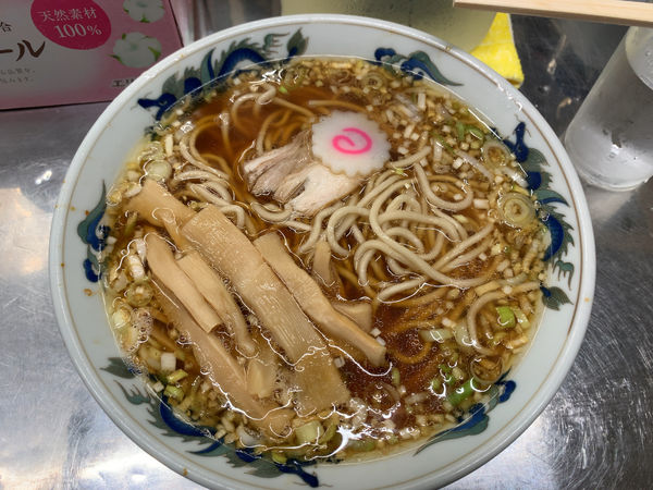 「ラーメン550円」@中華そば みたかの写真