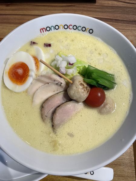 「特製鶏白湯らーめん¥1,100」@もののこころ 東松戸店の写真