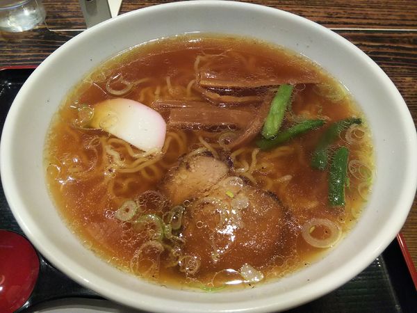 「しょうゆらーめん」@古民家麺処 かつらの写真