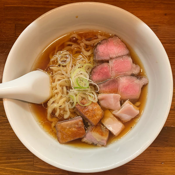 「らーめん 得肉三昧」@らーめん かねかつの写真