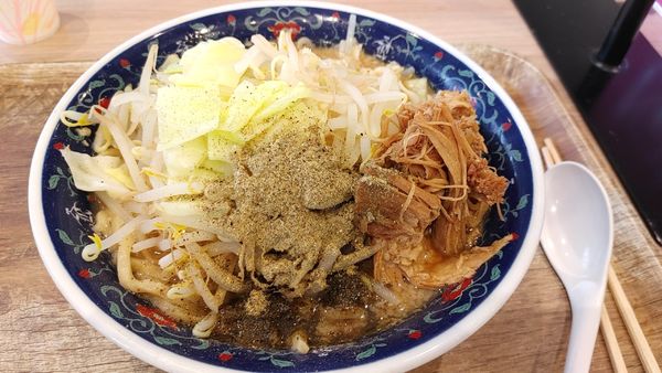 「ニボジロー　麺大盛」@凌駕IDEA イオンモール松本店の写真