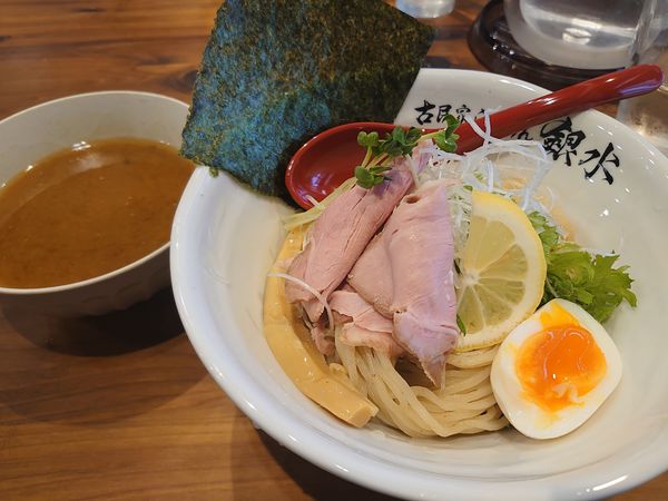 「濃厚醤油つけ(900円)」@古民家らぁめん銀水の写真