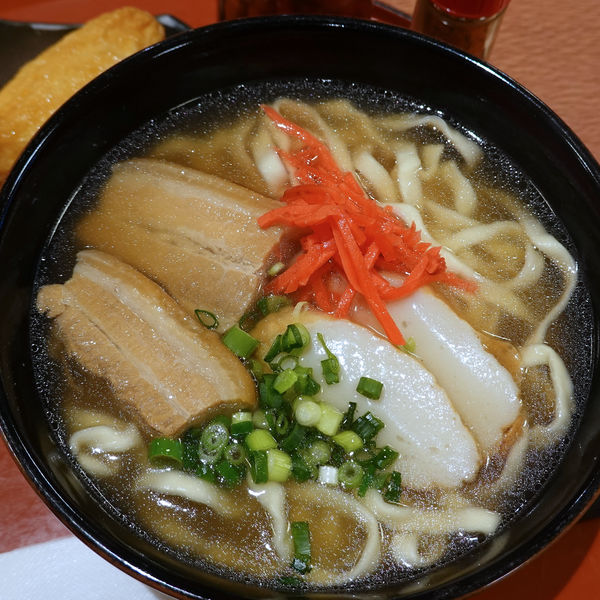 「沖縄そば 小 450円」@りっかりっか湯 軽食コーナー ゆんたくの写真