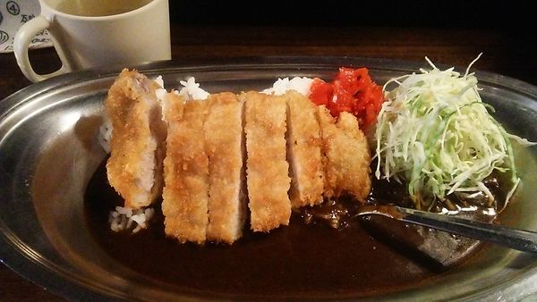 「カツカレー（小） 750円」@牛焼ジョニー 池袋店の写真