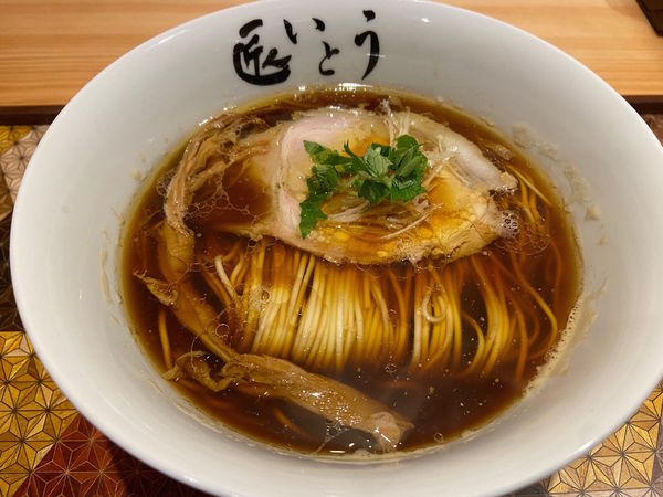 「初代醤油ラーメン：1150円」@匠人いとうの写真