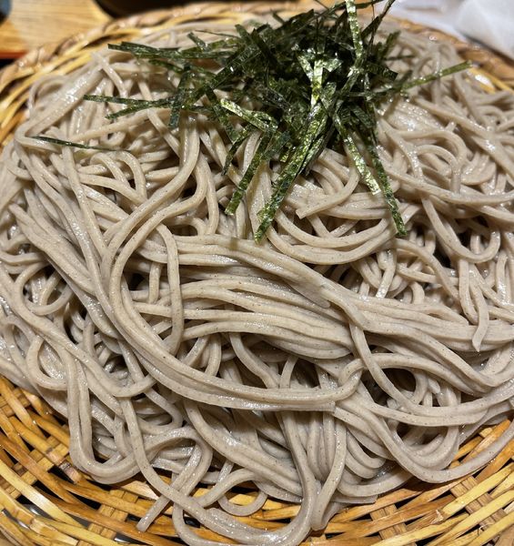 「ざるそば」@おらが蕎麦 四ツ橋エイチツーオービル店の写真