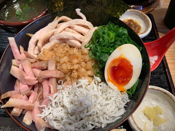「特製えびまぜそば」@海老で鯛を釣る麺堂 神楽 刈谷分店の写真
