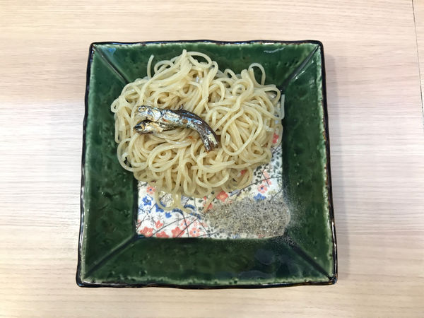 「らーめん前らーめん　200円」@煮干しらーめん 田中にぼるの写真