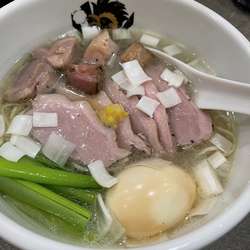 特製鴨中華そば塩1,200円