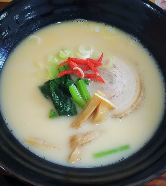 「とんこつらーめん ７００円」@らーめん はなはなの写真