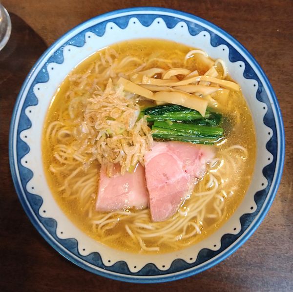 「エビ塩ラーメン＋スタミナTKG」@GANCON NOODLEの写真