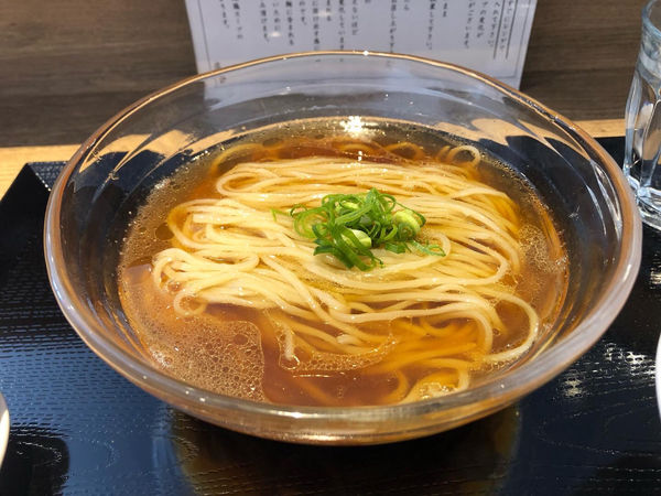 「冷やし煮干しそば(かけ)」@中華そば 無限の写真