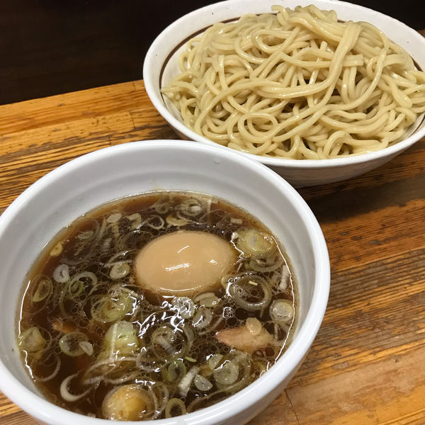 「味玉つけめん（麺大盛）」@中華そば・つけめん 甲斐の写真