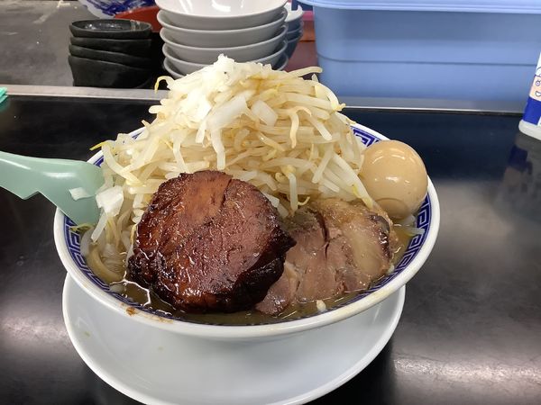 「特製ふじそば 980円→1400円」@雷神屋の写真