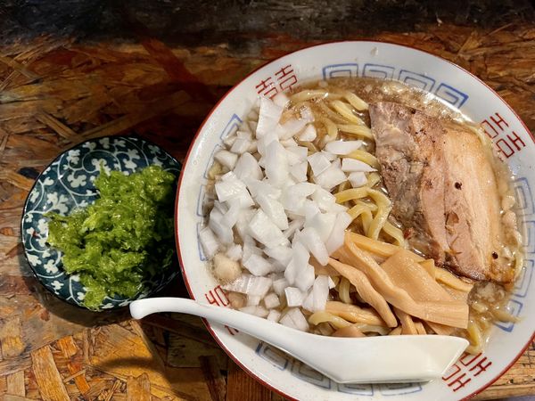 「【限定】燕参上」@男そば 連獅子の写真