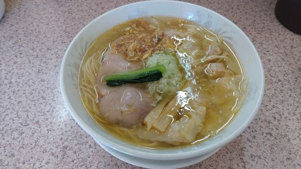 「塩ネギワンタンメン」@ラー麺専門店 こしがやの写真