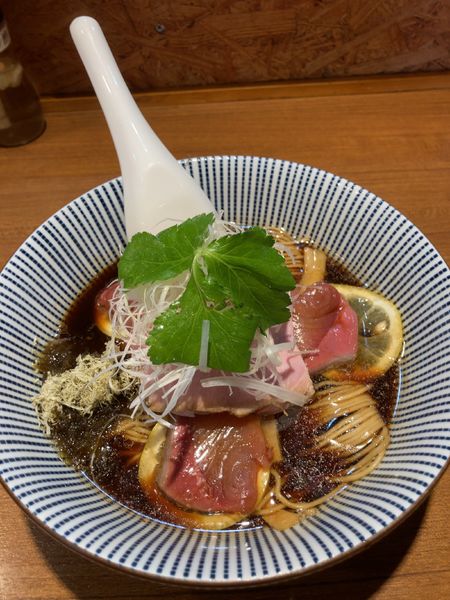 「ハマチそば　950円」@寿製麺よしかわ 川越店の写真