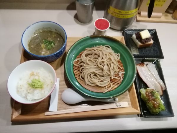 「[７周年限定]プレミアム極上煮干しつけ麺」@煮干しつけ麺 宮元の写真
